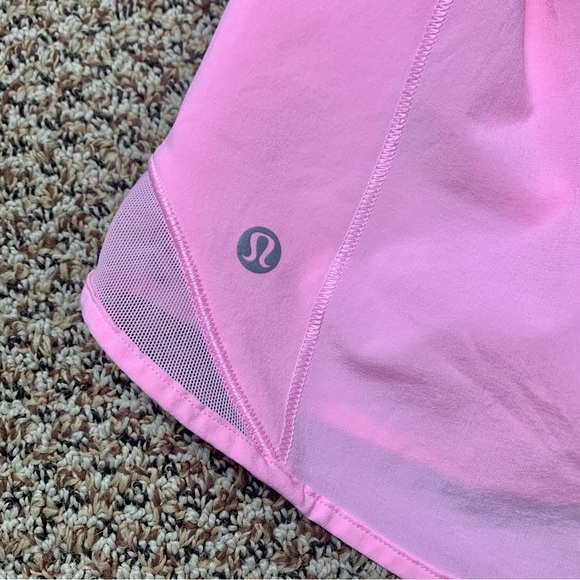 NWOT Lululemon Hotty Hot & Speed Up Shorts sz4 2.5" *MIAMI PINK - Picture 3 of 12